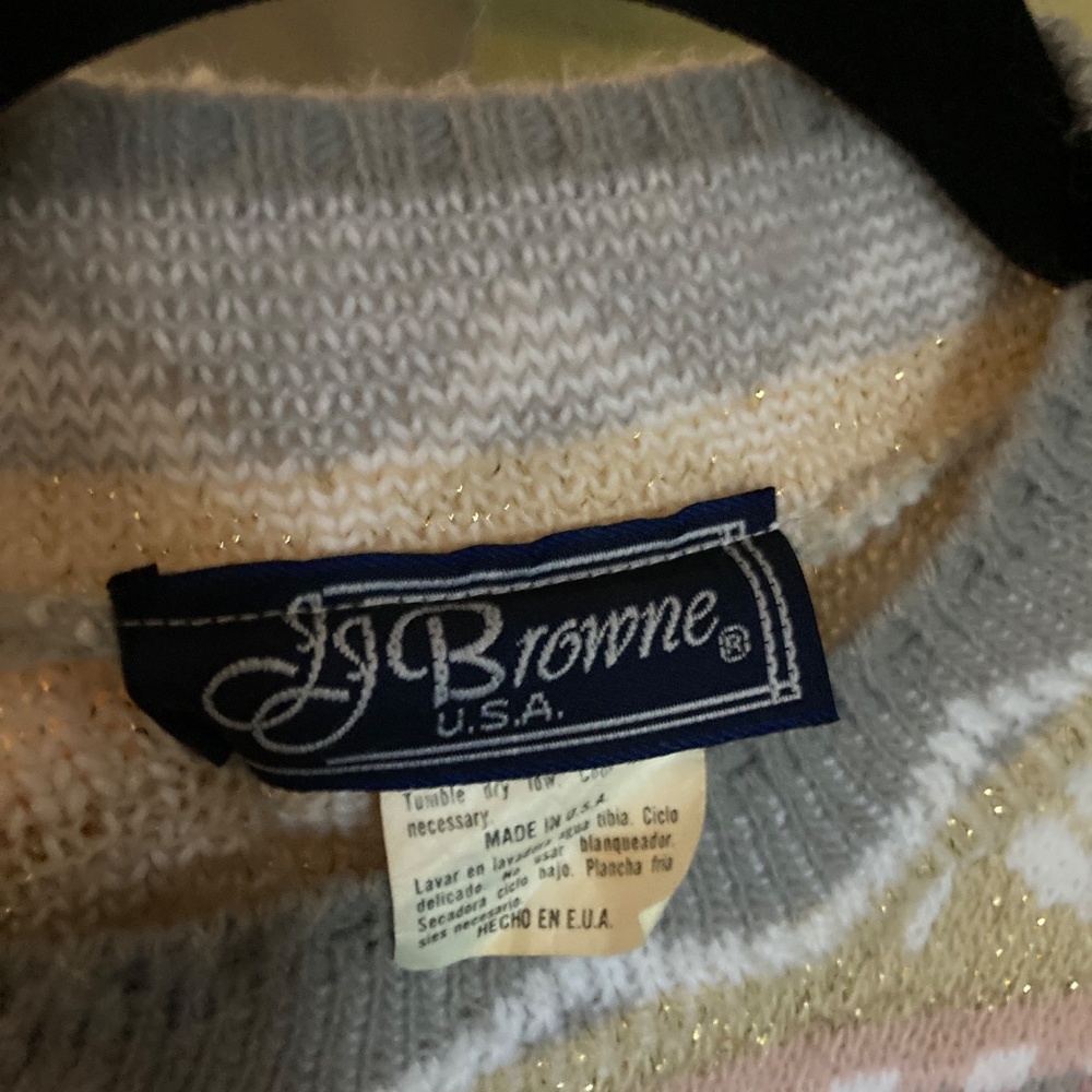 Retro Multi Color Sweater - Picture 6 of 6